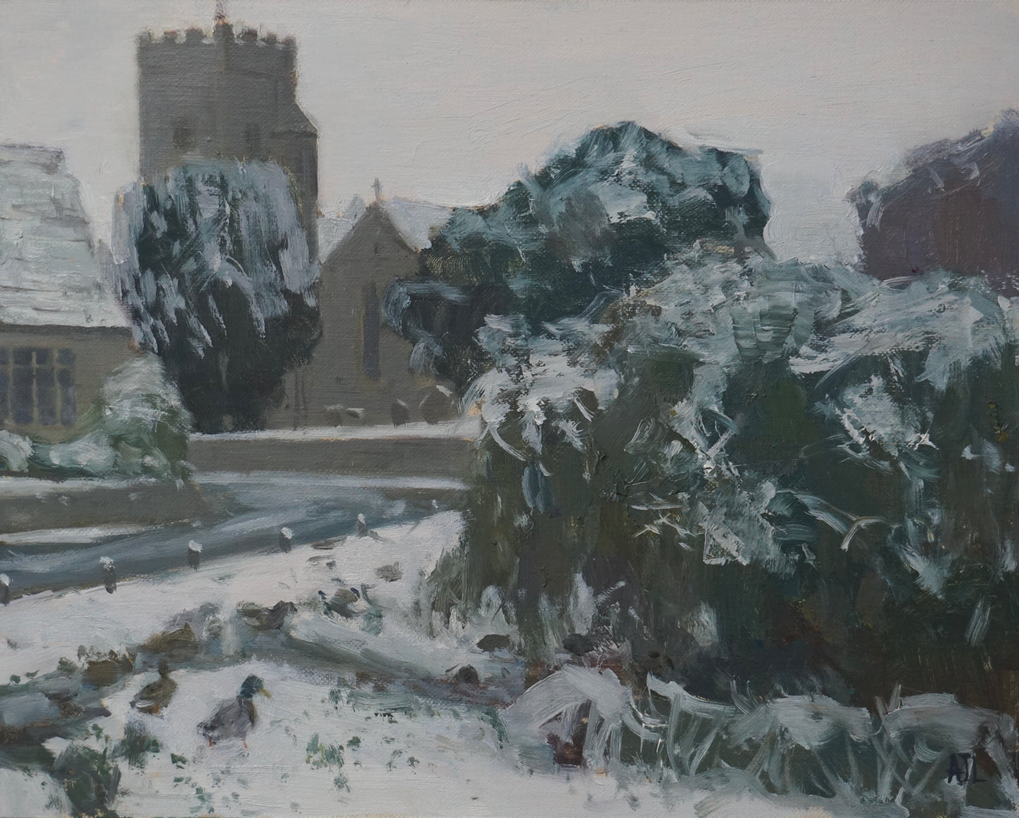 An original oil painting.