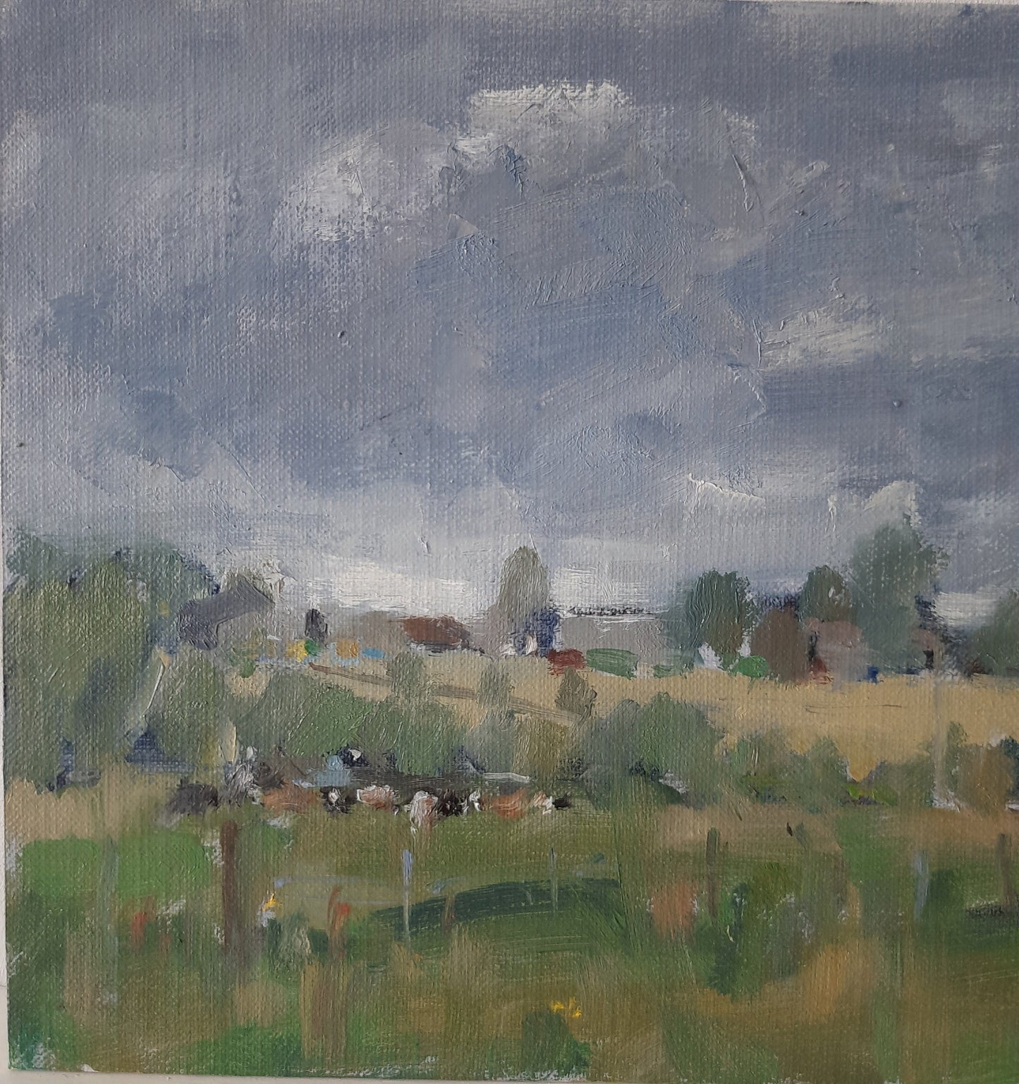 A detail of the painting.