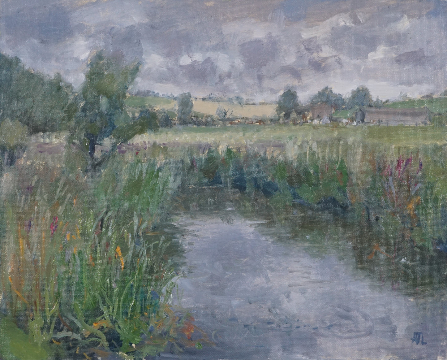 River Windrush, Grey Day