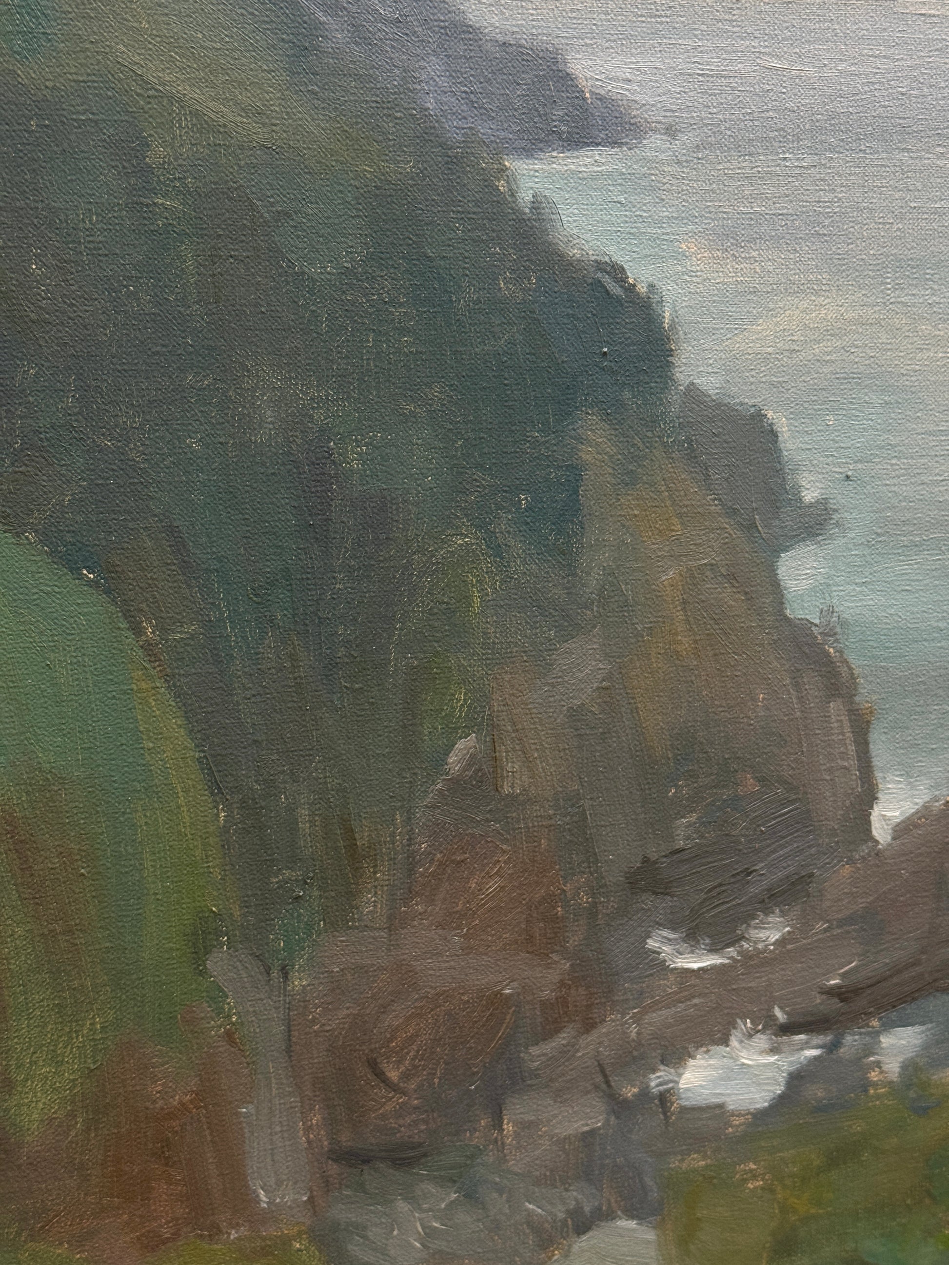 Detail of the coastline.