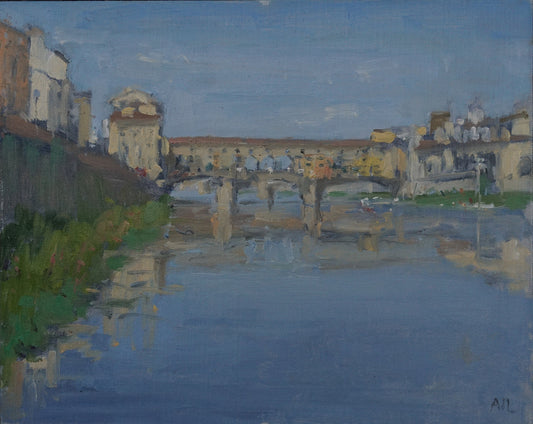 The Ponte Vecchio from below, Florence