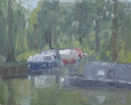 Boats on the River Thames, Lechlade